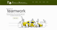 Desktop Screenshot of pinmarcpa.com